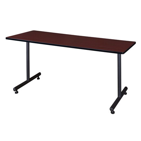 Kobe Rectangle Training Table, 72" W, 29" H, Laminate Top, Mahogany MKTRCT7230MH